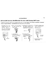 Preview for 13 page of Audiovox CarStream Installation Manual & User Manual