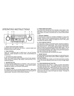 Preview for 5 page of Audiovox Cassette Player Owner'S Manual