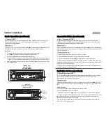 Предварительный просмотр 11 страницы Audiovox CD2620SE Owner'S Manual