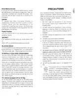 Preview for 6 page of Audiovox CDM-3000 Owner Operating Instructions