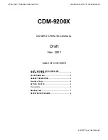 Предварительный просмотр 1 страницы Audiovox CDM-9200X Owner'S Operating Manual