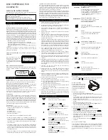 Preview for 5 page of Audiovox CE148A Operating Instructions Manual