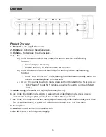 Preview for 6 page of Audiovox CE208BT User Manual