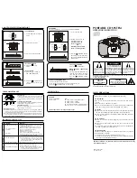 Audiovox CE220B Operation Instruction предпросмотр