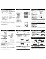 Предварительный просмотр 2 страницы Audiovox CE503PBTG Operating Instructions Manual