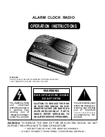 Preview for 1 page of Audiovox CE90 Operation Instructions Manual