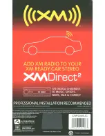 Preview for 16 page of Audiovox CNP2000UC - XM Direct 2 Main Installation Manual