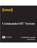 Audiovox CommanderMT 128-7902A Installation Manual preview