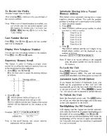 Предварительный просмотр 11 страницы Audiovox CTR-1900 Owner Operating Instructions