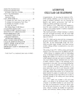 Preview for 3 page of Audiovox CTX-4100A Owner Operating Instructions