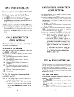 Предварительный просмотр 11 страницы Audiovox CTX4000 Owner Operating Instructions