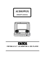 Audiovox D1501 Instruction Manual preview