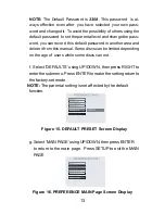 Предварительный просмотр 13 страницы Audiovox D1501 Instruction Manual