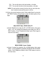 Preview for 12 page of Audiovox D1712 Instruction Manual