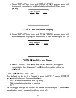 Preview for 26 page of Audiovox D1726 Instruction Manual