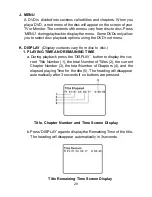 Preview for 20 page of Audiovox D1788ES Instruction Manual