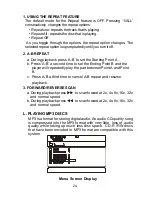 Предварительный просмотр 24 страницы Audiovox D1888 Instruction Manual