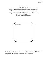 Preview for 2 page of Audiovox DBS-30500 User Manual