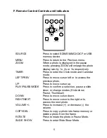 Preview for 5 page of Audiovox DPF808 - Digital Photo Frame Owner'S Manual