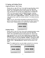 Preview for 7 page of Audiovox DPF808 - Digital Photo Frame Owner'S Manual