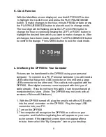 Preview for 9 page of Audiovox DPF808 - Digital Photo Frame Owner'S Manual