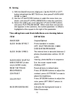 Preview for 12 page of Audiovox DPF808 - Digital Photo Frame Owner'S Manual