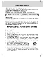 Preview for 3 page of Audiovox DV 7300 Operating Instructions Manual