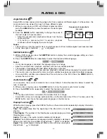 Preview for 15 page of Audiovox DV 7300 Operating Instructions Manual