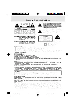 Preview for 2 page of Audiovox DV1532 Owner'S Manual