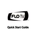 Предварительный просмотр 1 страницы Audiovox FLO TV Quick Start Manual