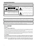 Предварительный просмотр 3 страницы Audiovox FPE1505 Operation Manual