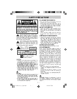 Предварительный просмотр 2 страницы Audiovox FPE2607DV Owner'S Manual