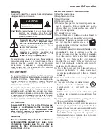 Предварительный просмотр 2 страницы Audiovox FPE2706 Operating Manual