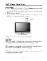 Предварительный просмотр 31 страницы Audiovox FPE3206DV - 32" LCD TV Operating Instructions Manual