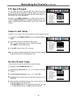 Preview for 23 page of Audiovox FPE4707HR - 47" LCD TV Operating Manual