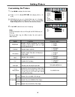 Preview for 25 page of Audiovox FPE4707HR - 47" LCD TV Operating Manual