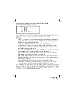 Предварительный просмотр 8 страницы Audiovox FR-214 Owner'S Manual