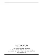 Предварительный просмотр 48 страницы Audiovox FTS 100 Manual