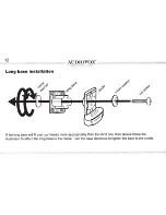 Preview for 12 page of Audiovox G2 Cradles Installation Manual