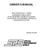 Audiovox GC-600 Owner'S Manual preview