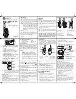 Audiovox GMRS1072CH Owner'S Manual предпросмотр