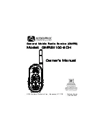 Audiovox GMRS1100-2CH Owner'S Manual preview