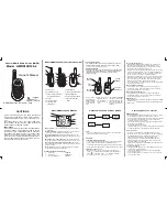 Audiovox GMRS120 Owner'S Manual preview