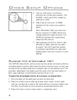 Preview for 6 page of Audiovox HDP100 - Acoustic Research HD Powerlink User Manual