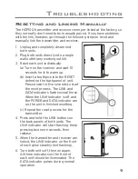 Preview for 11 page of Audiovox HDP100 - Acoustic Research HD Powerlink User Manual