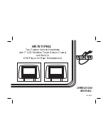 Preview for 1 page of Audiovox HR7011PKG Operation Manual