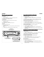 Preview for 10 page of Audiovox Jensen CD4720 - AM/FM/CD Receiver With Detachable Face Owner'S Manual