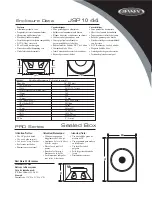 Preview for 3 page of Audiovox Jensen JSP1044 Installation And Owner'S Manual