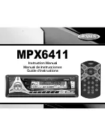 Audiovox Jensen MPX6411 Instruction Manual preview