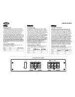 Preview for 6 page of Audiovox Jensen Power JPA260 Installation And Operation Manual